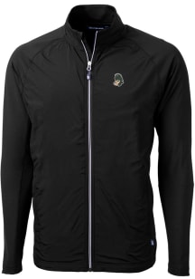 Cutter and Buck Michigan State Spartans Mens Black Adapt Eco Knit Big and Tall Light Weight Jack..