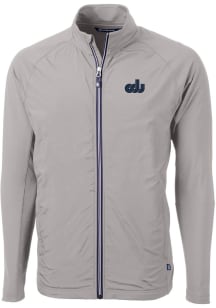 Cutter and Buck Old Dominion Monarchs Mens Grey Adapt Eco Knit Big and Tall Light Weight Jacket