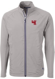 Cutter and Buck Western Kentucky Hilltoppers Mens Grey Adapt Eco Knit Big and Tall Light Weight ..