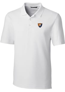 Cutter and Buck Illinois Fighting Illini Mens White Forge Big and Tall Polos Shirt