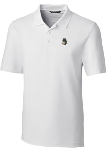 Cutter and Buck Michigan State Spartans Mens White Forge Big and Tall Polos Shirt