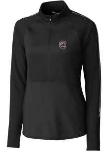 Cutter and Buck South Carolina Gamecocks Womens Black Pennant Sport 1/4 Zip Pullover