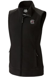 Cutter and Buck South Carolina Gamecocks Womens Black Cedar Park Vest