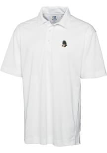 Cutter and Buck Michigan State Spartans White Genre Big and Tall Polo