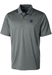 Cutter and Buck Georgetown Hoyas Grey Prospect Textured Big and Tall Polo