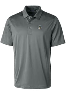 Cutter and Buck Michigan State Spartans Mens Grey Prospect Textured Big and Tall Polos Shirt