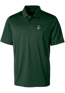 Cutter and Buck Michigan State Spartans Green Prospect Textured Big and Tall Polo