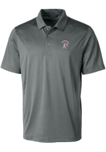 Cutter and Buck Mississippi State Bulldogs Grey Prospect Textured Big and Tall Polo