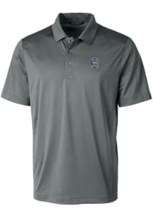 Cutter and Buck Penn State Nittany Lions Mens Grey Prospect Textured Big and Tall Polos Shirt