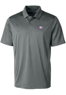 Cutter and Buck TCU Horned Frogs Grey Prospect Textured Big and Tall Polo