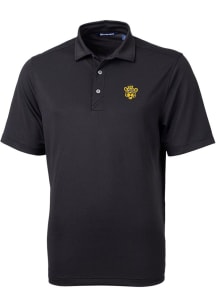 Cutter and Buck Missouri Tigers Black Virtue Eco Pique Big and Tall Polo