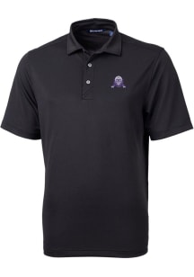 Cutter and Buck Northwestern Wildcats Mens Black Virtue Eco Pique Big and Tall Polos Shirt
