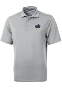 Cutter and Buck Old Dominion Monarchs Grey Virtue Eco Pique Big and Tall Polo