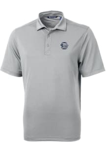 Cutter and Buck Penn State Nittany Lions Mens Grey Virtue Eco Pique Big and Tall Polos Shirt