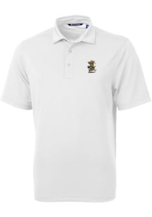 Cutter and Buck Wichita State Shockers White Virtue Eco Pique Big and Tall Polo