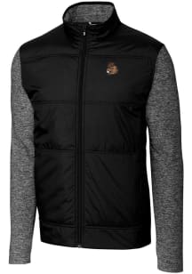 Cutter and Buck Oregon State Beavers Mens Black Stealth Hybrid Quilted Big and Tall Light Weight..