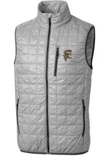 Cutter and Buck Grambling State Tigers Big and Tall Grey Rainier PrimaLoft Vest Mens Vest
