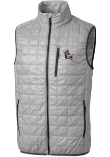 Cutter and Buck NC State Wolfpack Big and Tall Grey Rainier PrimaLoft Vest Mens Vest