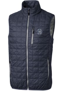 Cutter and Buck Penn State Nittany Lions Big and Tall Grey Rainier PrimaLoft Vest Mens Vest