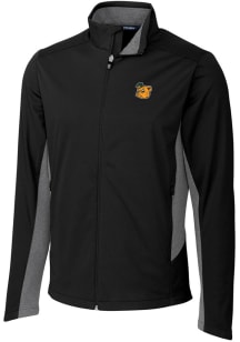 Cutter and Buck Baylor Bears Mens Black Navigate Softshell Big and Tall Light Weight Jacket