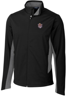 Cutter and Buck LSU Tigers Mens Black Navigate Softshell Big and Tall Light Weight Jacket