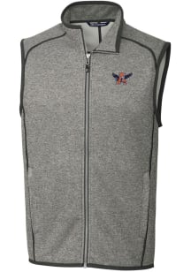 Cutter and Buck Auburn Tigers Big and Tall Grey Mainsail Sweater Vest Mens Vest