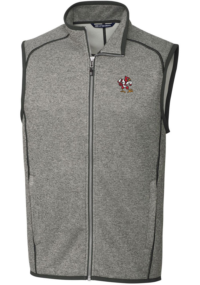 Louisville Cardinals Cutter & Buck Big & Tall Adapt Eco Knit