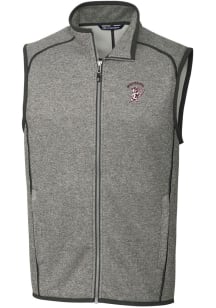 Cutter and Buck Mississippi State Bulldogs Big and Tall Grey Mainsail Sweater Vest Mens Vest