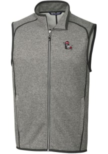 Cutter and Buck NC State Wolfpack Big and Tall Grey Mainsail Sweater Vest Mens Vest
