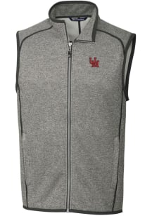 Cutter and Buck Ole Miss Rebels Big and Tall Grey Mainsail Sweater Vest Mens Vest