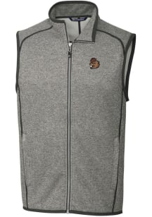 Cutter and Buck Oregon State Beavers Big and Tall Grey Mainsail Sweater Vest Mens Vest