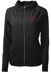 Cutter and Buck Utah Utes Womens Black Adapt Eco Light Weight Jacket