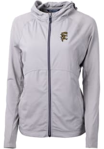 Cutter and Buck Grambling State Tigers Womens Grey Adapt Eco Light Weight Jacket