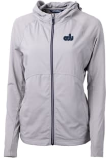 Cutter and Buck Old Dominion Monarchs Womens Grey Adapt Eco Light Weight Jacket
