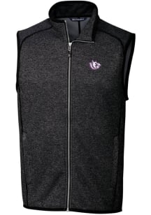 Cutter and Buck TCU Horned Frogs Big and Tall Charcoal Mainsail Sweater Vest Mens Vest