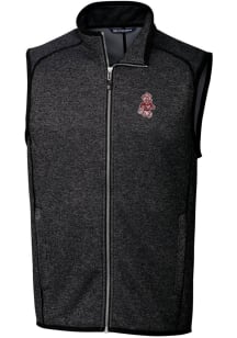 Cutter and Buck Washington State Cougars Big and Tall Charcoal Mainsail Sweater Vest Mens Vest