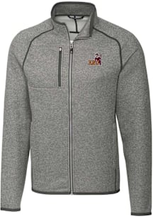 Cutter and Buck Arizona State Sun Devils Mens Grey Mainsail Sweater Big and Tall Light Weight Jack..