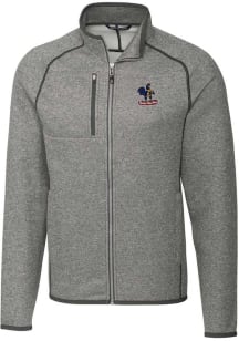 Cutter and Buck Delaware Fightin' Blue Hens Mens Grey Mainsail Sweater Big and Tall Light Weight..
