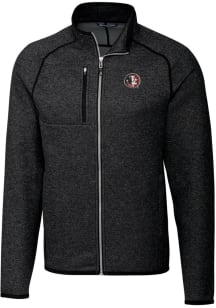 Cutter and Buck Florida State Seminoles Mens Charcoal Mainsail Sweater Big and Tall Light Weight..