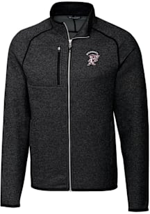 Cutter and Buck Mississippi State Bulldogs Mens Charcoal Mainsail Sweater Big and Tall Light Weigh..