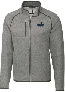 Cutter and Buck Old Dominion Monarchs Mens Grey Mainsail Sweater Big and Tall Light Weight Jacke..
