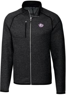 Cutter and Buck TCU Horned Frogs Mens Charcoal Mainsail Sweater Big and Tall Light Weight Jacket
