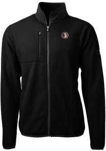 Cutter and Buck Florida State Seminoles Mens Black Cascade Eco Sherpa Big and Tall Light Weight ..