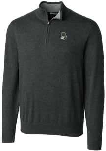 Cutter and Buck Michigan State Spartans Mens Charcoal Lakemont Big and Tall 1/4 Zip Pullover