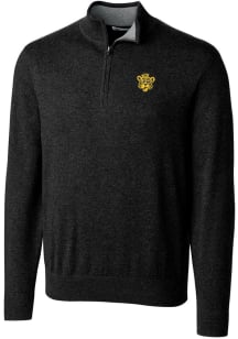 Cutter and Buck Missouri Tigers Mens Black Lakemont Big and Tall 1/4 Zip Pullover