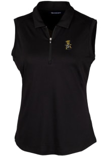 Cutter and Buck Wichita State Shockers Womens Black Forge Polo Shirt