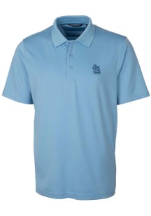Cutter and Buck St Louis Cardinals Mens Light Blue Forge Short Sleeve Polo