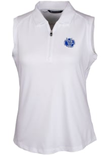 Cutter and Buck Air Force Falcons Womens White Vault Forge Polo Shirt