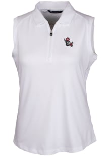 Cutter and Buck NC State Wolfpack Womens White Forge Polo Shirt