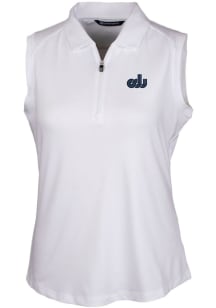 Cutter and Buck Old Dominion Monarchs Womens White Forge Polo Shirt